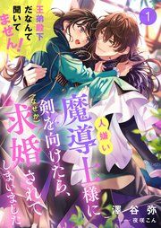 『人嫌い魔導士様に剣を向けたら、（なぜか）求婚されてしまいました 王弟殿下だなんて聞いてません！』の表紙
