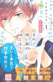 『きみと青い春のはじまり プチデザ』の表紙