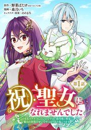 『祝・聖女になれませんでした。このままステルスしたいのですが、悪役顔と精霊に愛され体質のせいでやっぱり色々起こります(話売り)』の表紙
