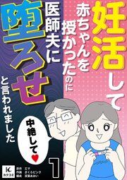 『妊活して赤ちゃんを授かったのに医師夫に堕ろせと言われました』の表紙
