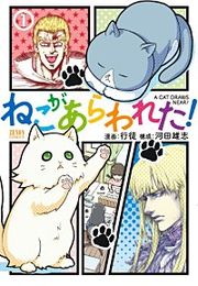 『ねこがあらわれた！』の表紙