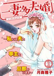 『一妻多夫婚 ～私には夫と亭主と旦那がいます～』の表紙