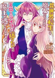 『異世界転生して魔女になったのでスローライフを送りたいのに魔王が逃がしてくれません』の表紙