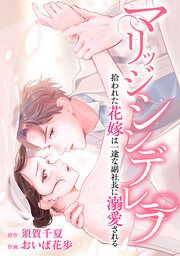 『マリッジシンデレラ 拾われた花嫁は一途な副社長に溺愛される』の表紙