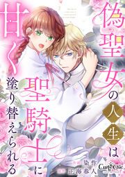 『偽聖女の人生は聖騎士に甘く塗り替えられる』の表紙