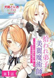 『拾われ弟子と美麗魔術師~ものぐさ師匠の靴下探しは今日も大変です~@COMIC』の表紙