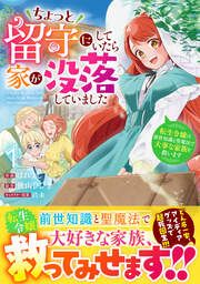『ちょっと留守にしていたら家が没落していました 転生令嬢は前世知識と聖魔法で大事な家族を救います』の表紙