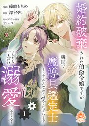 『婚約破棄された伯爵令嬢ですが隣国で魔導具鑑定士としてみんなから愛されています~ただし一人だけ溺愛してくる~』の表紙