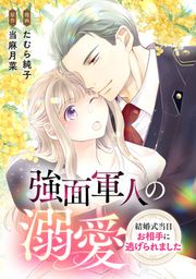 『強面軍人の溺愛～結婚式当日お相手に逃げられました～』の表紙