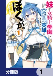 『妹が女騎士学園に入学したらなぜか救国の英雄になりました。ぼくが。【分冊版】』の表紙
